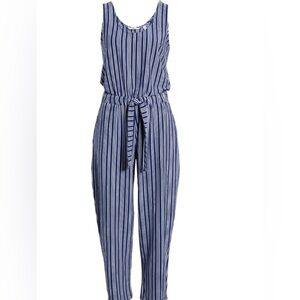 Vineyard Vines Cat Cay Striped Knit Jumpsuit Size 3X NWT Preppy Beach Resortwear